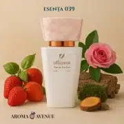 Acest parfum se inspiră din celebra creație Miss Dior Chérie de la Dior, dar este reinterpretat original de CHOGAN