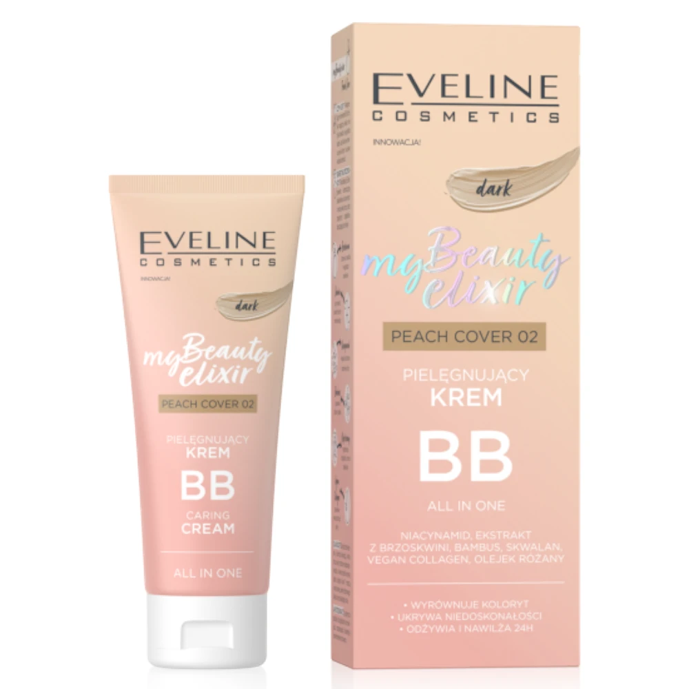 Crema My Beauty Elixir Eveline BB Peach Cover 02