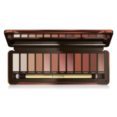 Set farduri de pleoape Eyeshadow Mocha 12 culori