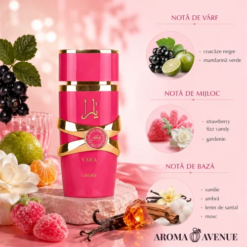 Lattafa Yara Candy  Eau de Parfum 100ml, dama
