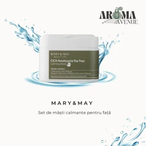 Mary&May  – Set de măști calmante pentru față – 30 bucăți