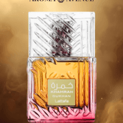 Lattafa Khamrah Dukhan este mai mult decât un parfum – este o declarație de stil și rafinament.