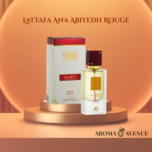 Lattafa Ana Abiyedh Rouge – Apa de Parfum pentru Femei, 60ml