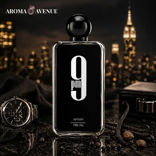Afnan 9 PM – Apa de Parfum pentru Bărbați, 100 ml