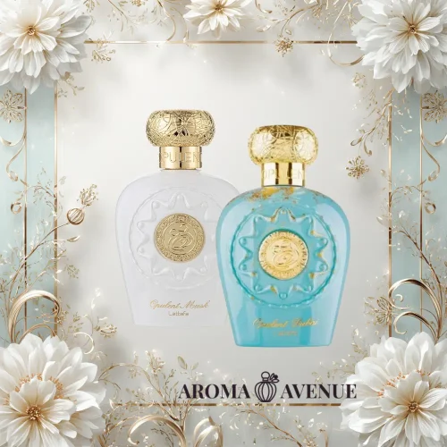 Lattafa Opulent Musk & Opulent Dubai – set apă de parfum 2 × 100 ml