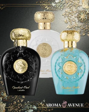 Set Lattafa Opulent Musk & Dubai & Oud – apă de parfum 3×100 ml