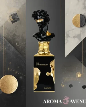 Lattafa His Confession – Apă de Parfum 100 ml, bărbătesc