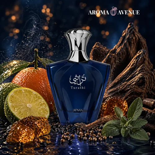 Afnan Turathi Blue parfum arabesc barbati, 90Ml