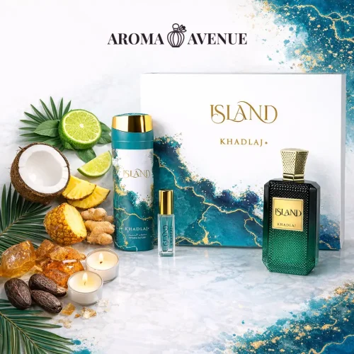 Khadlaj Island set cadou parfum arabesc unisex