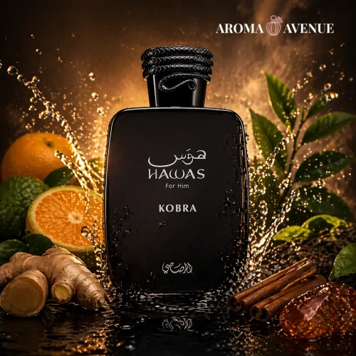 Rasasi Hawas Kobra – Apă de parfum pentru bărbați, 100Ml