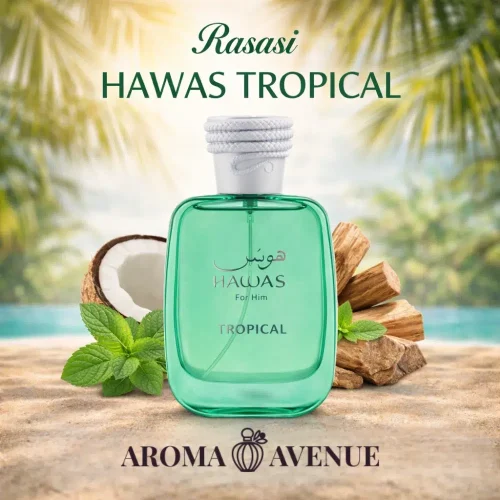 Rasasi Hawas Tropical parfum arabesc barbati, 100Ml