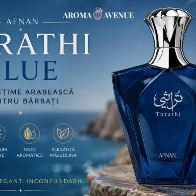Afnan Turathi Blue. Prospețime arabească pentru bărbați