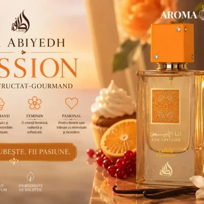 Lattafa Ana Abiyedh Passion. Pasiune fructat-gourmand
