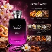 Rasasi Hawas Reina Apă de Parfum pentru Femei, 100 ml