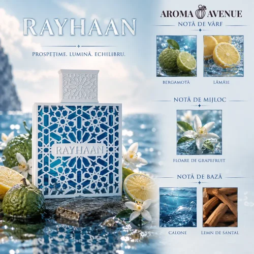 Rayhaan Azul – Apă de Parfum pentru Bărbați, 100 ml
