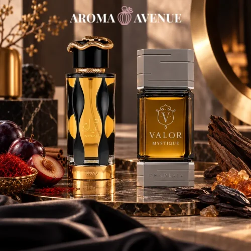 Set Oriental Intens – Khadlaj Valor + Lattafa Teriaq Intense, 2 x 100 ml