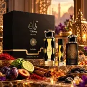 Set cadou Lattafa Teriaq Intense prezentare lifestyle oriental